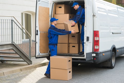 Efficient transportation of office relocation