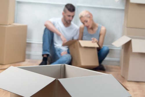 Packing and preparing items for storage