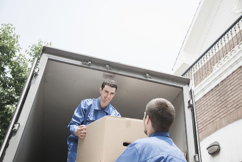Wimbledon self storage unit interior